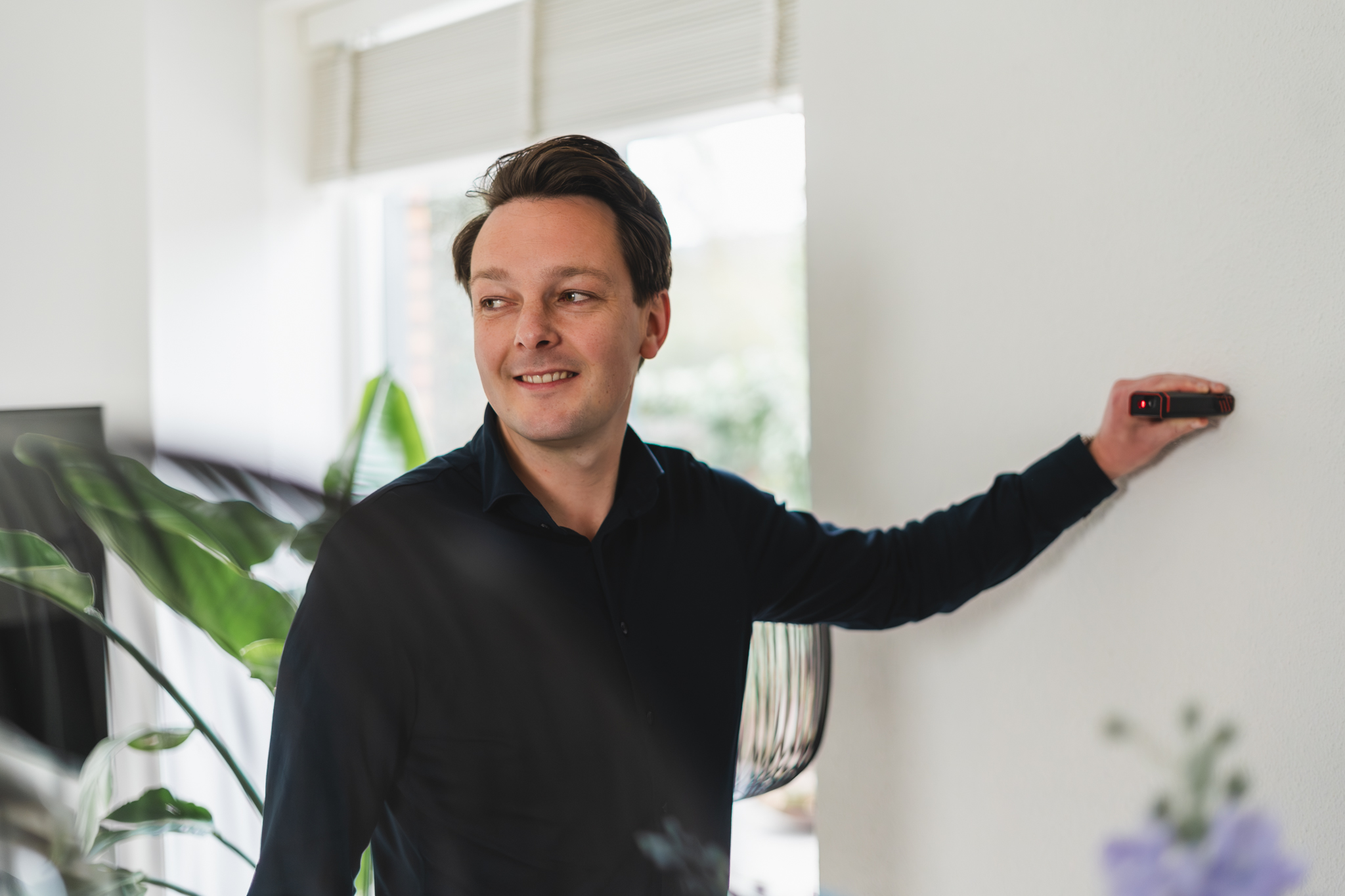 Emiel bij een taxatie
